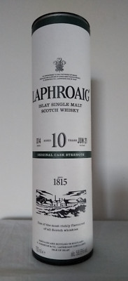 Laphroaig 10 Cask strength batch 014  Single Malt Whisky - EMPTY BOTTLE