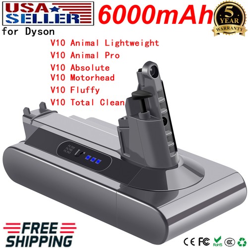 6.0Ah For Dyson V10 Li-ion Battery V10 