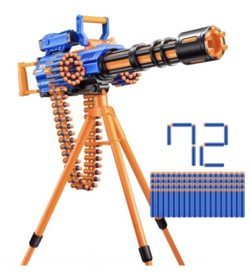 Zuru XShot Insanity Motorized Rage Fire Blaster 72 Darts, 85L x 12,5B x 38,5H cm
