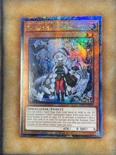 Yugioh Astellar of the White Forest INFO-EN013 Quarter Century Secret 1st Ed NM