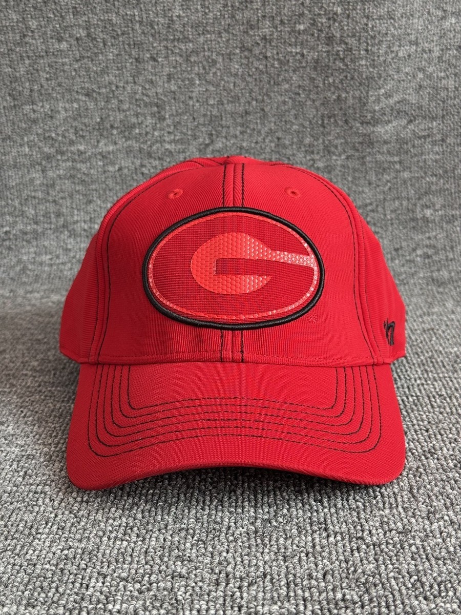 '47 Brand Georgia Bulldogs Baseball Cap Strapback Red OSFA NCAA Hat