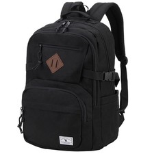 Backpack For Girls 15 Inch Kids Backpack For Boys 24L School Bookbag Black