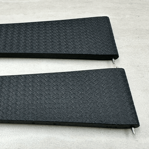 Genuine New FRANCK MULLER 8080 22mm / 17mm Rubber Watch Band Black #739 - Picture 3 of 4