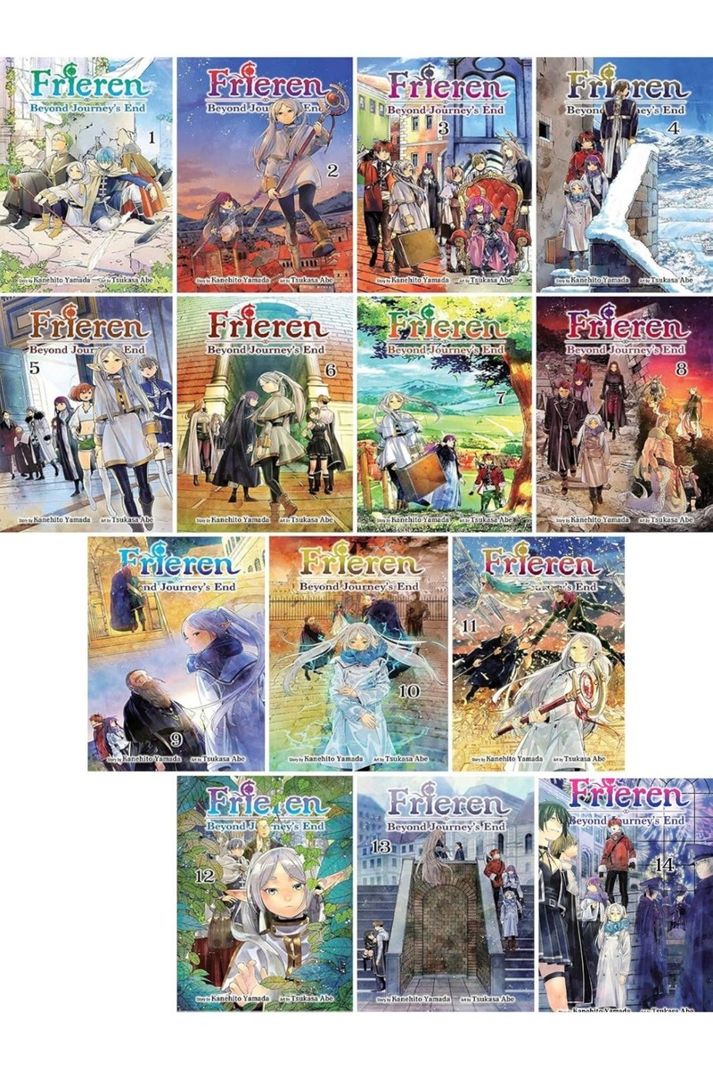 Frien: Beyond Journey’s End Manga volúmenes 1-13 nuevo libro de bolsillo