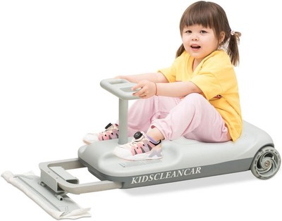 Kids Clean Car Portable Go Kart 12v Ride On Race Car...That CLEANS! KidsCleanCar