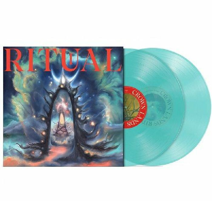CROWN LANDS - Ritual I & II - limited translucent light blue vinyl 2xLP + insert