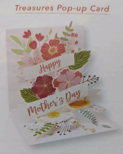 Lot 5 Happy Mother's Day Cards 3D Treasures Pop-Up Greeting Card Up With Paper - Picture 9 of 12