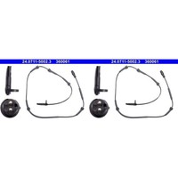 2X ATE ABS-SENSOR Raddrehzahl Vorne Links+Rechts Passend FüR Renault Laguna