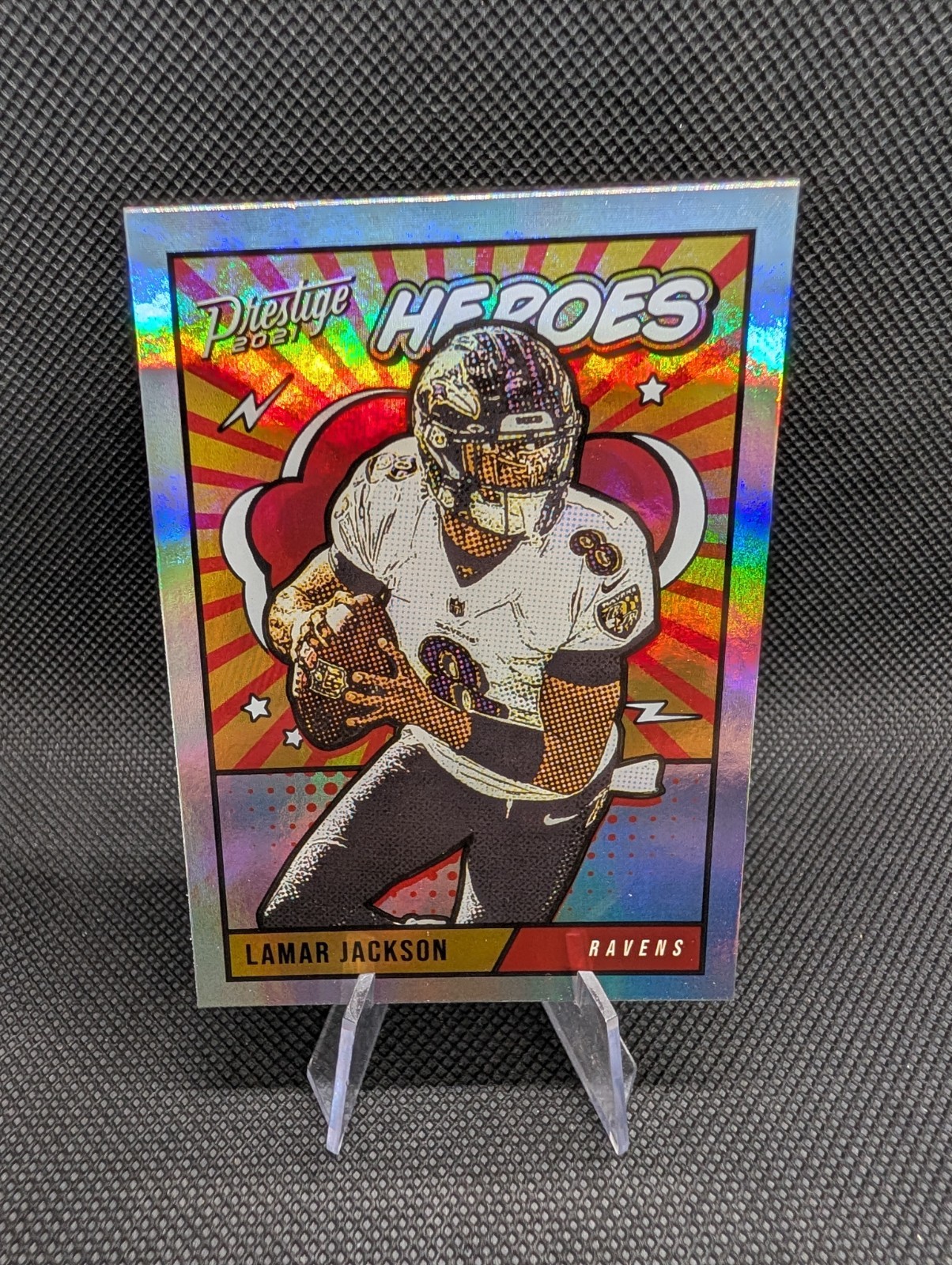 2021 Panini Prestige - Heroes Lamar Jackson #HE-2