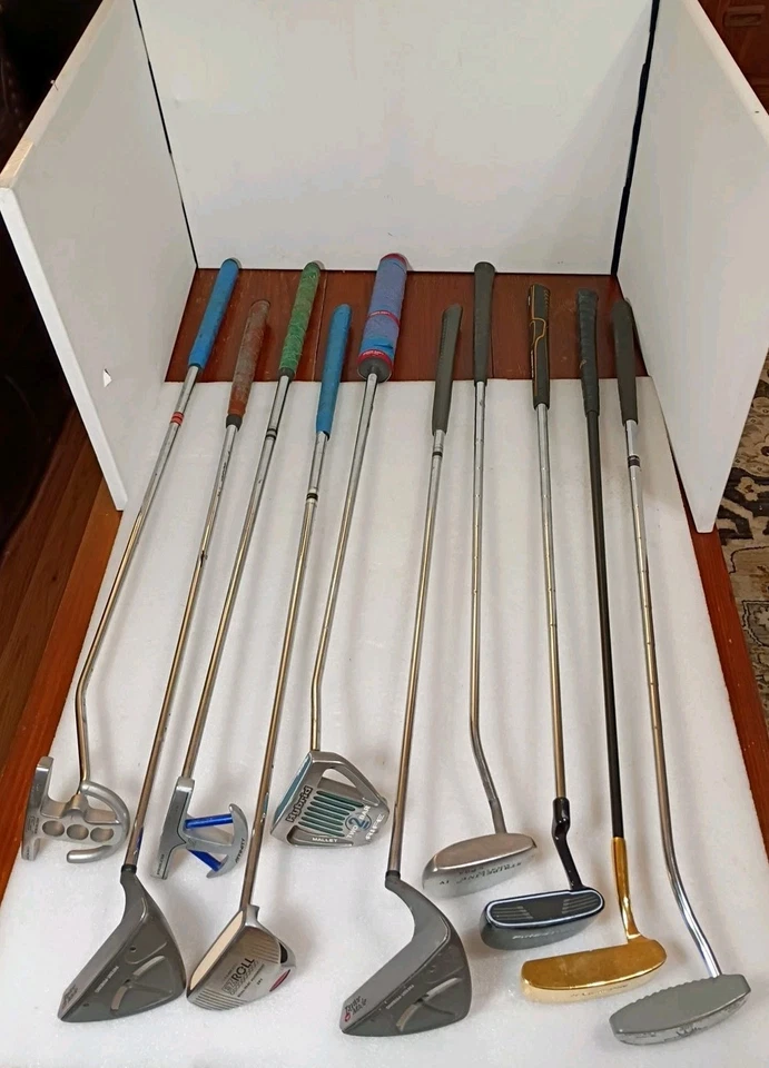 PUTTER LOT OF 10 GOOD CONDITION - 5 NEED GRIPS ALL DIFFERENT MANY BRANDS - Image 2 of 4