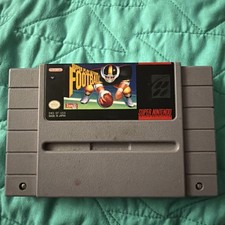 Super Play Action FootballSuper Nintendo Video Game By Nintendo Entertainme Used