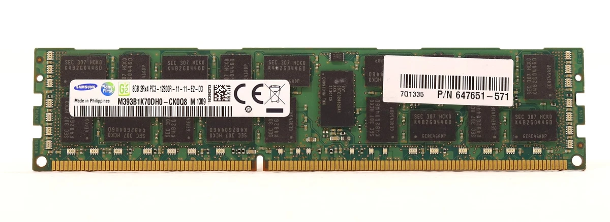 PC3-12800 (DDR3-1600) Server RAM ECC 1 Modules for sale | eBay