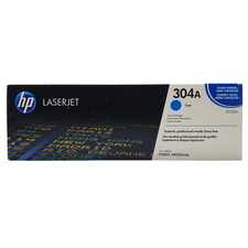 HP 304A Cyan Toner Cartridge CC531A Genuine Original Laserjet CP2025 CM2320