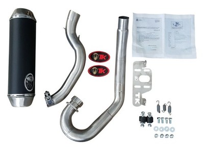 Turbokit Auspuffanlage inkl. Krümmer E-Geprüft für YFM 700R ab Bj. 2015-