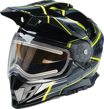 Z1R Range Snow Helmet - Rotor - Black/Hi-Viz - XL 0101-17245