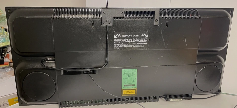 Sistema estéreo Bang & Olufsen BeoSound 2000 Ouverture VENDIDO COMO ESTÁ Foto 2 de 4