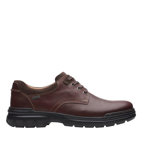 Scarpe casual Clarks Rockie 2 Lo GTX da uomo bordeaux Oxford e stringate
