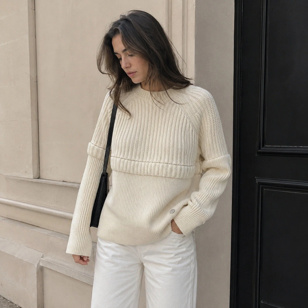 CHANEL White Solid Sweaters for Women for sale | eBay