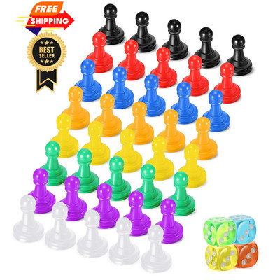 Zhanmai 40 Pcs 14mm, Black, White, Yellow, Orange, Blue, Red, Purple, Green