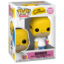 The Simpsons - Homer With Krusty Burger - #1737 - Animation - Funko Pop!