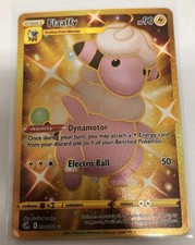 Pokémon TCG Flaaffy Secret Rare Fusion Strike 280/264 Gold Secret Rare Near Mint