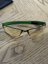 Gunnar Razer Edition Green MOBA ONYX Amber Lens AUTHENTIC SUNGLASSES