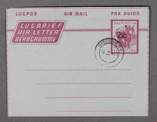 MayfairStamps South Africa 1981 Discovery Overprint 2 1/2 Cent Aerogramme aaw_79