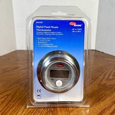 Cooper Atkins  DM120S Digital Panel Mount Thermometer  LCD -40F to 120F