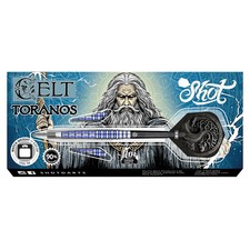 Shot Celt Toranos Steel Tip Dart Set - 90 Tungsten 24gm