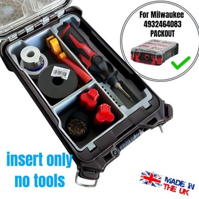 Milwaukee Packout M12 Lötkolben M12 sI-0 Einsatzschale (NUR EINSATZ)