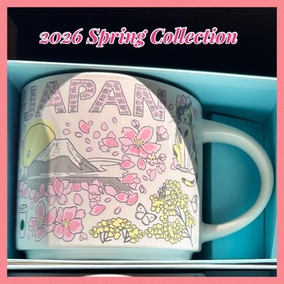 STARBUCKS Been There Series JAPAN Spring Mug Cherry Blossom Design