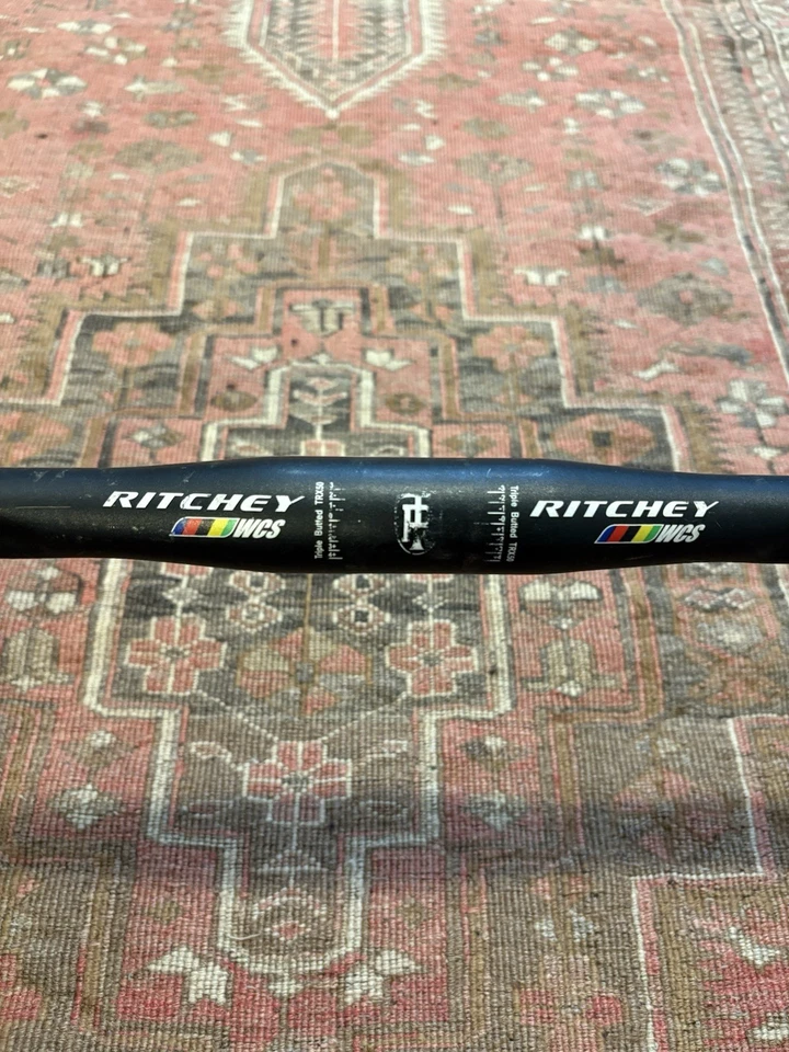 Manillar Ritchey WCS TRX50 Classic Drop Bar 31,8 mm, Aluminio, Negro, 44 cm Foto 2 de 4