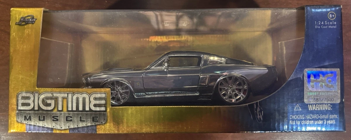 ミニカー JADA 1967 SHELBY GT500 1/18 PRÉ-VENDA *** Mustang Shelby GT500 1967 1:18 Solido - 20 anos