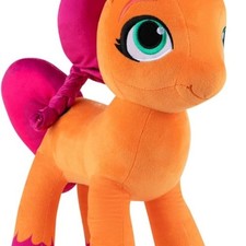 My Little Pony NWT Orange and Pink Stuffed Animal Pillow Christmas Gift Birthday