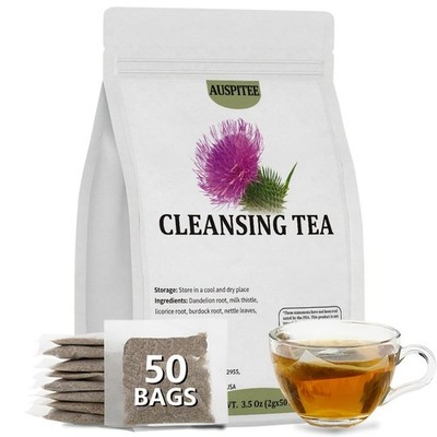 Dandelion Burdock Nettle Licorice Peppermint Root Herbal Tea 50 Sachets Detox US