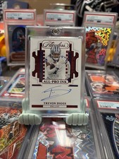 2022 Panini Flawless - ALL-PRO Ink Trevon Diggs #AP-TD Ruby /8 (AU)