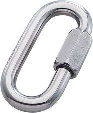 18mm Steel Aluminum Quick Links - Durable Plated, Stainless, Zicral