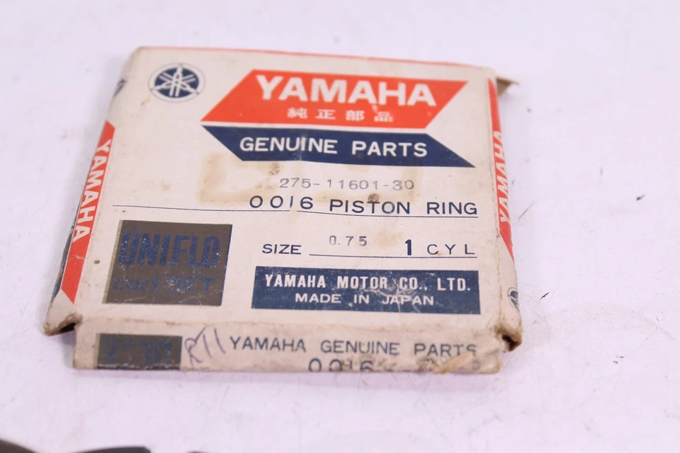 ANILLOS DE PISTÓN YAMAHA RT1 NOS OEM 0,75 275-11601-30 Foto 3 de 3
