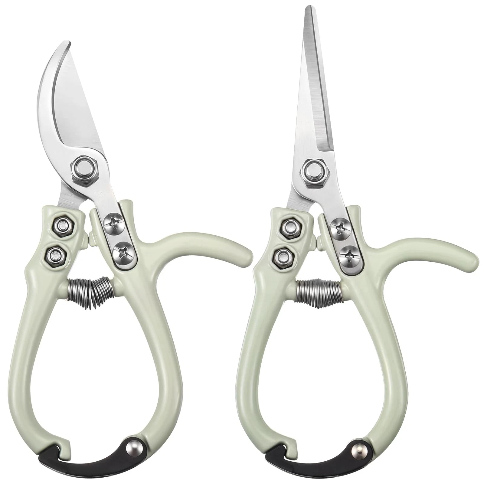 Plant Scissors with Lock 2 Pack, 6'' Bypass Hand Pruner & 6.7" Precision Gard...
Opens in a new wind