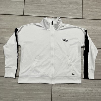 New Era FedEx Ground Embroidered Full Zip Track Jacket With Pockets Women s 2XL
