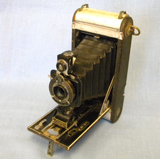 Kodak Antique No. 1A Autographic Kodak Jr Bellows Camera - Rough Shape See Notes