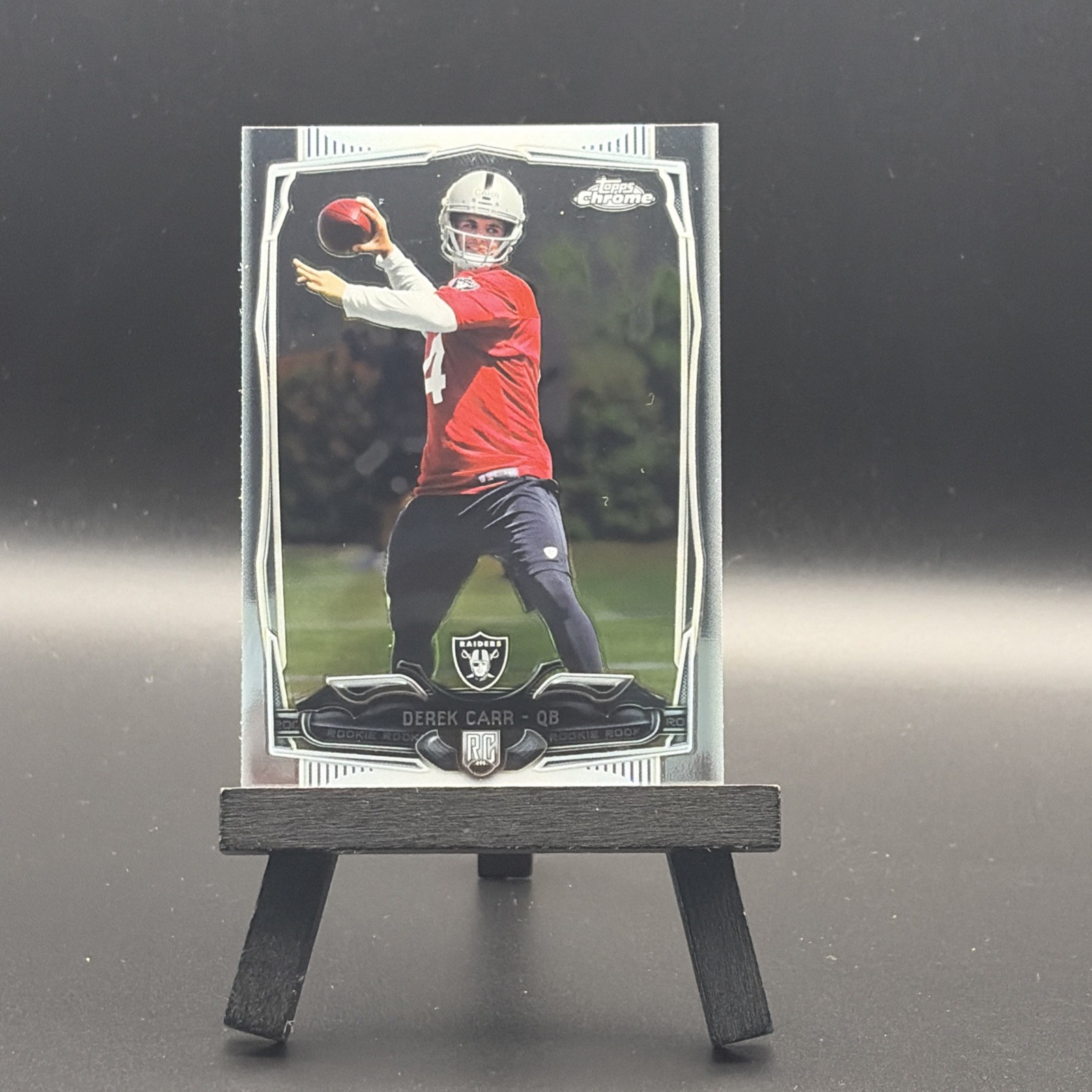 2014 Topps Chrome #115 Derek Carr Oakland Raiders Rookie