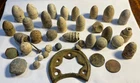 LOT CIVIL WAR RELICS HEEL PLATE BULLETS BUTTONS ENFIELD SHARPS MUSKET  VICKSBURG