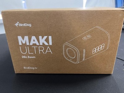 BirdDog Ultra 4K Box Camera 20x Zoom, NDI, SDI, PoE, HDMI