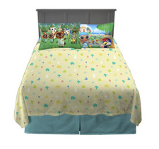 Animal Crossing New Horizons 4 Piece Full Sheet Set NIP