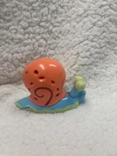 Vintage Nickelodeon Sponge Bob Gary the Snail push back runs great  2.75" Cute