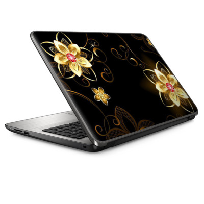 Laptop Skin Wrap Universal for 13 inch - glowing flowers abstract | eBay
