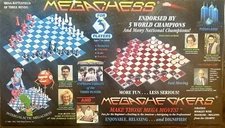 Vintage 1993 Mega Games Megachess Mega Chess & Checkers For 3 Players