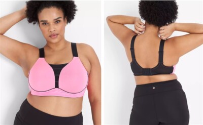 NWOT Lane Bryant LIVI 44DD Active Medium-Impact Wick Wireless