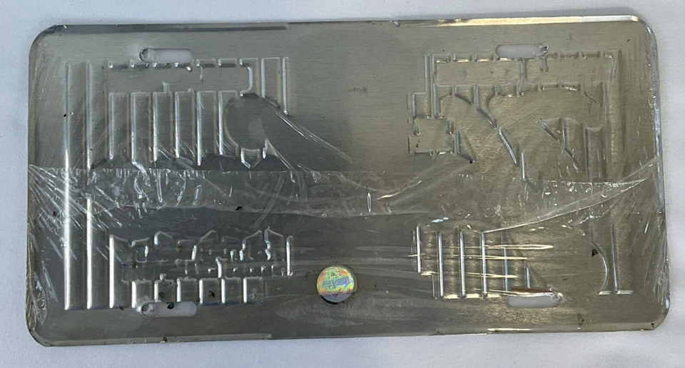 Vintage NEW YORK YANKEES 1999 World Series Collectors License Plate - Image 2 of 2